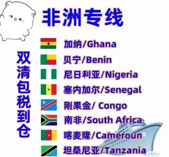 非洲專線 非洲海運(yùn)船期查詢 非洲空運(yùn)貨物追蹤 非洲?？章?lián)運(yùn)雙清包稅門到門