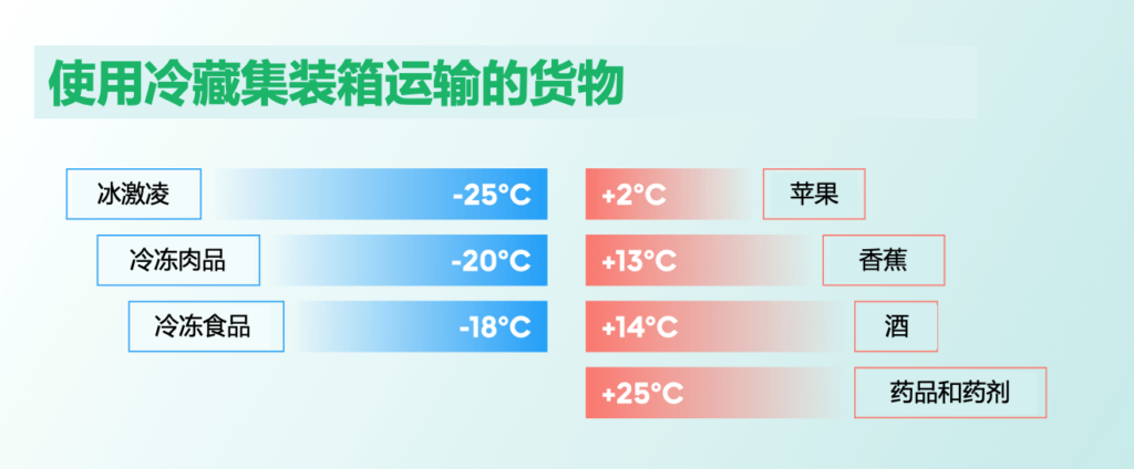 集裝箱冷柜有哪些用途？使用冷藏集裝箱運(yùn)輸?shù)某Ｒ?jiàn)貨物